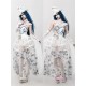 Corpse Bride Gothic Cape with Spine Detail and Outer Skirt