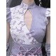 Dragon Wisteria Qipao-Inspired Romper Jumpsuit