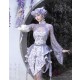Dragon Wisteria Crystal Tassel Bolero Cardigan