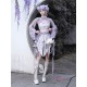 Dragon Wisteria Crystal Tassel Bolero Cardigan