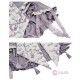 Dragon Wisteria Lolita Mini Skirt Set