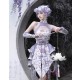 Dragon Wisteria Lolita Mini Skirt Set