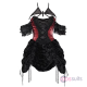 Halloween Royal Velvet Gothic Dress