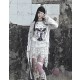 Madhouse Distressed Oversized Sweatshirt