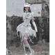 Madhouse Distressed Fishbone Waist Belt