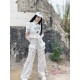 Madhouse Distressed Workwear-Inspired Pants