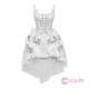 Madhouse Distressed Gothic Dress Set