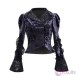 Lunar Velvet Vintage Halloween Blouse