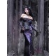 Moon Goddess Off-Shoulder Velvet Halloween Gown