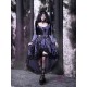 Halloween Lantern Sleeve Lace Blouse