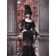 Halloween Lantern Sleeve Lace Blouse