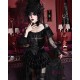 Halloween Lantern Sleeve Lace Blouse