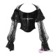 Halloween Lantern Sleeve Lace Blouse
