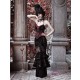 Gothic Mermaid High-Waist Skirt