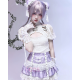 God's Redemption Qipao Style Puff Sleeve Top