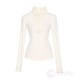 Blood Supply Winter Gala Knit Cape With Multi-Layered Dress Skirt