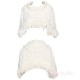Blood Supply Winter Gala Knit Cape With Multi-Layered Dress Skirt