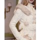 Blood Supply Winter Gala Knit Cape With Multi-Layered Dress Skirt