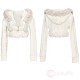 Blood Supply Winter Gala Knit Cape With Multi-Layered Dress Skirt
