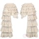 Blood Supply Winter Gala Knit Cape With Multi-Layered Dress Skirt