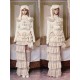 Blood Supply Winter Gala Knit Cape With Multi-Layered Dress Skirt