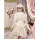 Blood Supply Winter Gala Knit Cape With Multi-Layered Dress Skirt