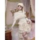 Blood Supply Winter Gala Knit Cape With Multi-Layered Dress Skirt