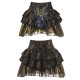 Blood Supply Dark noble tiered short Skirt & Top Set
