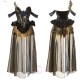 Blood Supply Golden Hour Baroque Corset Gown Elegant Vintage Lace Dress