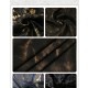 Blood Supply Golden Hour Baroque Corset Gown Elegant Vintage Lace Dress