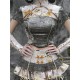 Blood Supply Spring Dragon Embroidered Cheongsam Dress Full Set