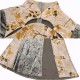 Blood Supply Gothic Punk Button Slim Snake Pattern Fishtail Long Slit Cheongsam Dress