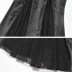 Blood Supply Gothic Bodycon Cami Dress Evening Gown PU Leather Mermaid Dress