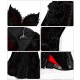 Blood Supply Romantic Goth Neckline Vampire Mermaid Dress