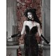 Blood Supply Romantic Goth Neckline Vampire Mermaid Dress