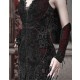 Blood Supply Romantic Goth Neckline Vampire Mermaid Dress