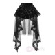 Blood Supply Gothic Corset Top with Lace Mesh Yarn Trailing Skirt Set