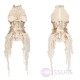 Blood Supply Bow Lace Slim Fishbone Gothic Lolita Top and Skirt Dress Set