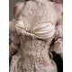 Blood Supply Bow Lace Slim Fishbone Gothic Lolita Top and Skirt Dress Set