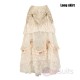 Blood Supply Edwardian Antique Blouse With Lace Classic Elegant Lolita Long Skirt