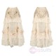 Blood Supply Edwardian Antique Blouse With Lace Classic Elegant Lolita Long Skirt