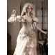 Blood Supply Edwardian Antique Blouse With Lace Classic Elegant Lolita Long Skirt