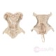 Blood Supply Rococo Duchess Fishbone Corset With Vintage Long Train Half Skirt