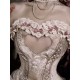 Blood Supply Rococo Duchess Fishbone Corset With Vintage Long Train Half Skirt