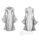 Blood Supply Gothic Lolita OP Dress White Qi Lolita One Piece Dress