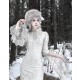 Blood Supply Gothic Lolita OP Dress White Qi Lolita One Piece Dress