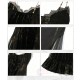 Blood Supply Gothic Punk Slim Fit Halter Dress