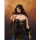 Blood Supply Gothic Punk Slim Fit Halter Dress