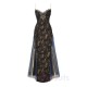 Blood Supply Gothic Punk Slim Fit Halter Dress