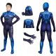Kids Blue Beetle Cosplay Costumes Jaime Reyes Cosplay Suit